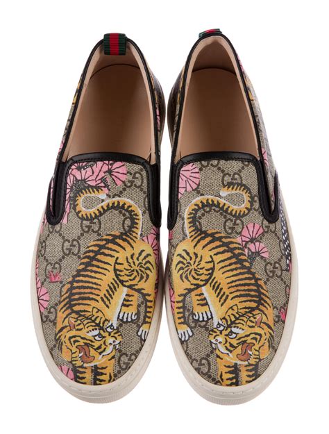 gucci bengal slip on sneaker|Gucci slip on bengal tiger.